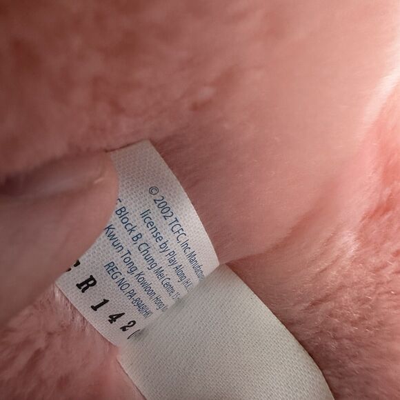 Care Bears Cheer Bear Plush Rainbow Jumbo 25 Inch 2002 Pink Cuddly Toy Pride - Picture 11 of 11